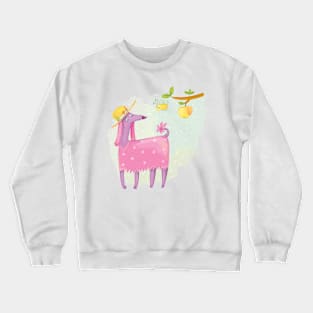 January dog Crewneck Sweatshirt